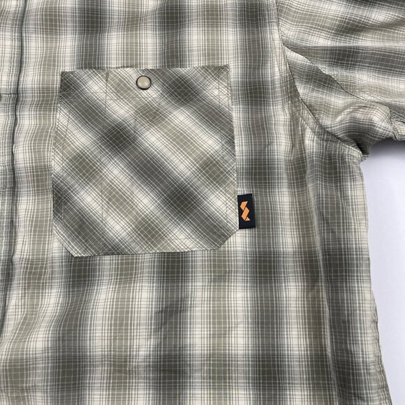 Walls Pearl Snap Work Shirt Men's L Allan Long Sleeve Plaid Chore Outdoors - Picture 9 of 10